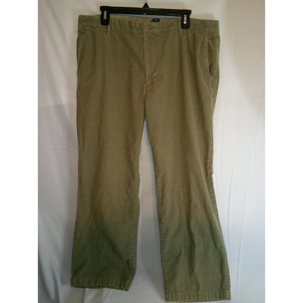 IZOD Mens Tan Corduroy Pants Size 38x30‎ Casual Classic